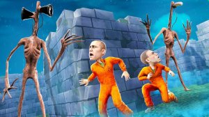 СИРЕНОГОЛОВЫЙ И ФОНАРЕГОЛОВЫЙ В ЛАБИРИНТЕ! SCP ПРЕСЛЕДУЮТ НАС! ВЫЖИТЬ В ЛАБИРИНТЕ В Garry`s Mod