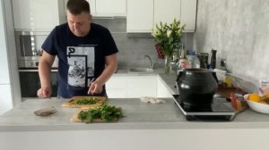 Утка с овощами в афганском казане