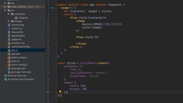 React Native #13: Overlay Text on an Image смотреть онлайн