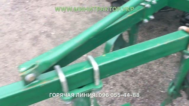 Плуг ПЛ320 НА МИНИТРАКТОР- Режет землю как масло! Производство Украина! смотреть онлайн