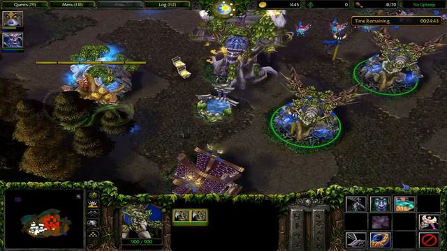 Warcraft 3 FT Hard Elf 7 - The Ruins of Dalaran (Rush) смотреть онлайн