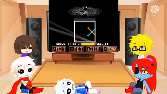 Undertale React to ECHO GASTER BATTLE FIGHT смотреть онлайн