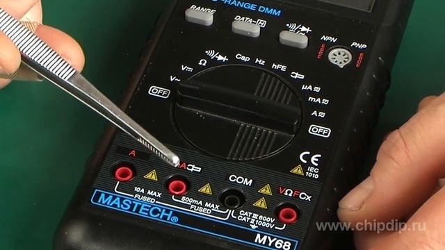 Многофункциональный мультиметр MY68 смотреть онлайн