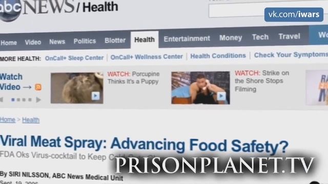 Алекс Джонс: Еда как оружие депопуляции смотреть онлайн