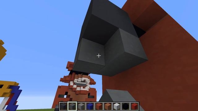 Minecraft Tutorial RE-DO: Updated Withered Foxy Statue (Five Nights at Freddy's 2) смотреть онлайн