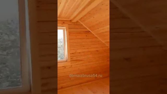 Отделка дома из профилированного бруса. смотреть онлайн