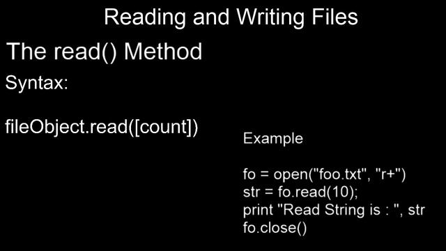 PYTHON FILE OPERATIONS(READ WRITE OPEN CLOSE) MALAYALAM SREEKANTH M S PYTHONPROGRAMMING смотреть онлайн