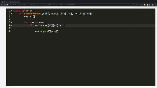 Summary Ranges | Leet code 228 | Theory explained + Python code смотреть онлайн