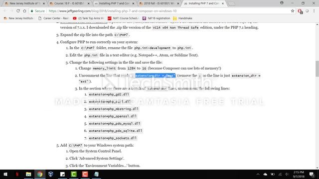 Video 2 - Installing PHPStorm on Windows 10 смотреть онлайн