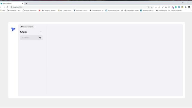 React Chat Application tutorial 2020 || Pure CSS || Animated Chat UI смотреть онлайн