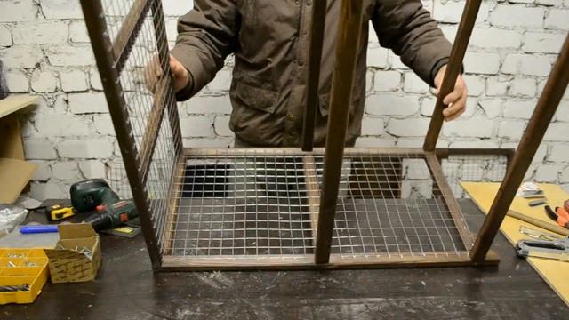 Клетка для шиншиллы своими руками смотреть онлайн