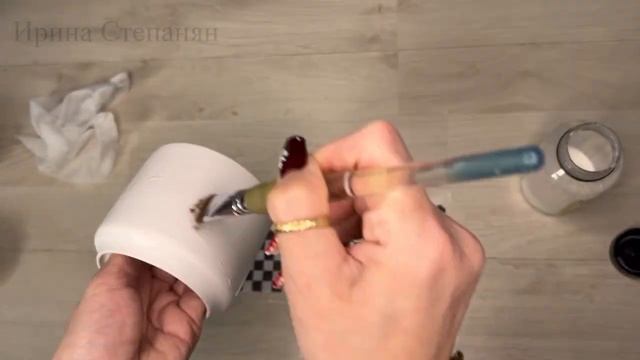 ПЕРЕДЕЛКА КЕРАМИЧЕСКИХ БАНОК