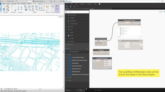 Bimorph Nodes v2.2 CAD.SymbolicCurvesFromCADLayers | Dynamo BIM Package смотреть онлайн