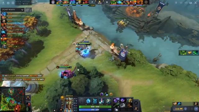 Dota2 Oracle Support by N0tail - OG vs Ninjas in Pyjamas full game2 смотреть онлайн