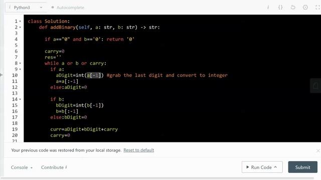 Leetcode 67. Add Binary, a Popular Facebook Interview Question, Python смотреть онлайн