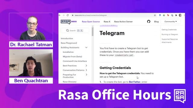 Rasa Office Hours: Ben Quachtran, Solutions Engineer смотреть онлайн