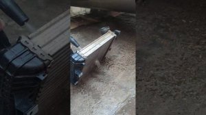 VW Tuareg мойка радиаторов и демонтаж отопителя Eberspacher.