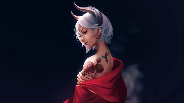 DEVIL GIRL | 4K LIVE WALLPAPER | ANIME LIVE WALLPAPER смотреть онлайн