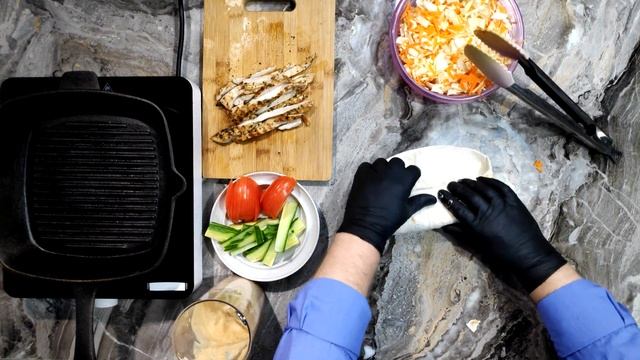 Шаурма классическая + рулетики ветчина с сыром смотреть онлайн