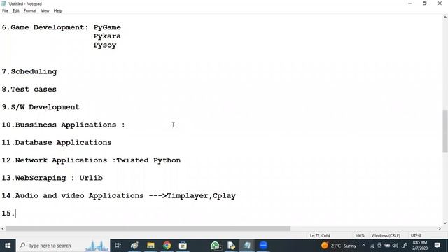 PYTHON tutorials || Demo - 1 || by Mr. Vijay On 07-02-2023 @8AM IST смотреть онлайн