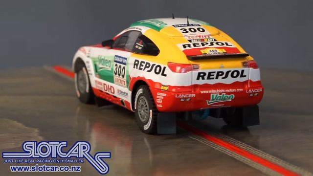 Avant Slot Car Mitsubishi Lancer Rally RAID 300 Slotcar 50703 смотреть онлайн