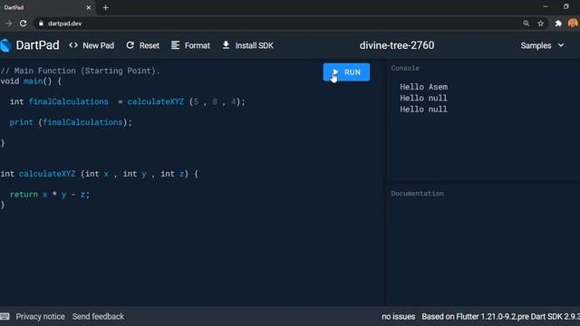 18- Dart Functions (Names Parameters) شرح لغة برمجة دارت بالعربى смотреть онлайн