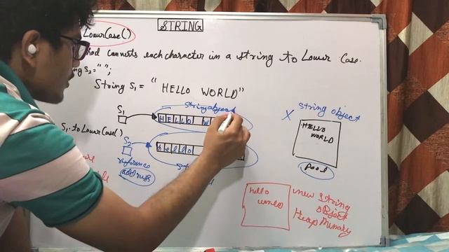 toLowerCase ( ) method in string | java | ICSE X | class 10 | Semester 2 | computer applications смотреть онлайн