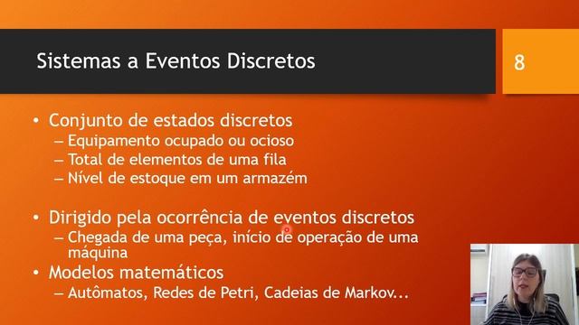 Introdução aos sistemas a eventos discretos - aula introdutória. смотреть онлайн