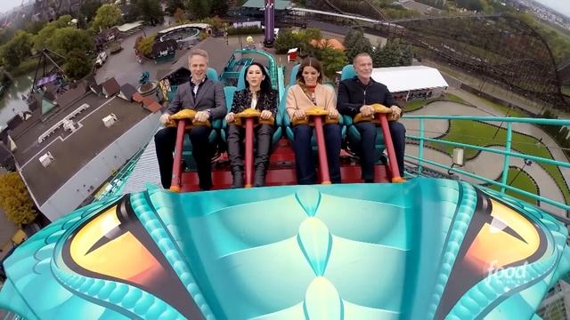 The Judges Ride Canada's Wonderland's Leviathan | Top Chef Canada смотреть онлайн