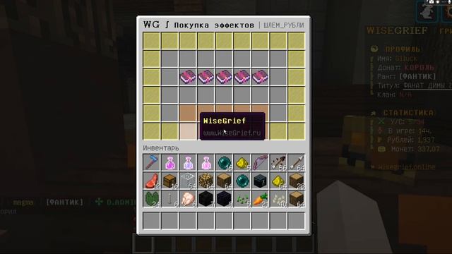 Обзор сервера WiseGrief (сервер для джавы) смотреть онлайн