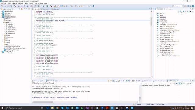 STM32 HAL with CubeMX: Tutorial 43 - WAV Player from USB Disk смотреть онлайн