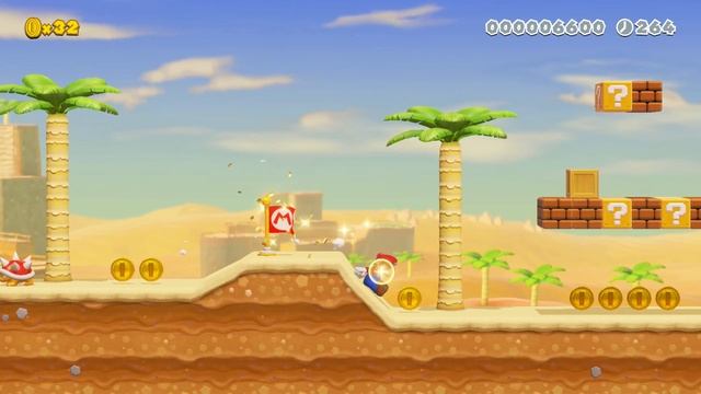 Super Mario 2D Adventure - World 2 Showcase! (Super Mario Maker 2 Traditional Game) смотреть онлайн