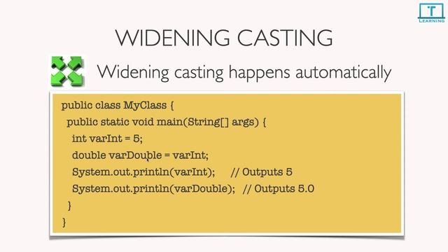 Type Casting In Java смотреть онлайн