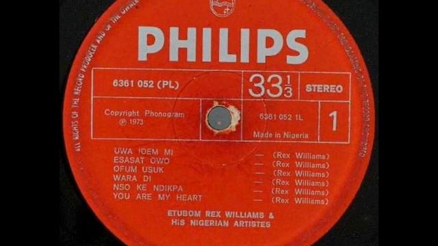 Etubom Rex Williams & His Nigerian Artistes - You Are My Heart смотреть онлайн