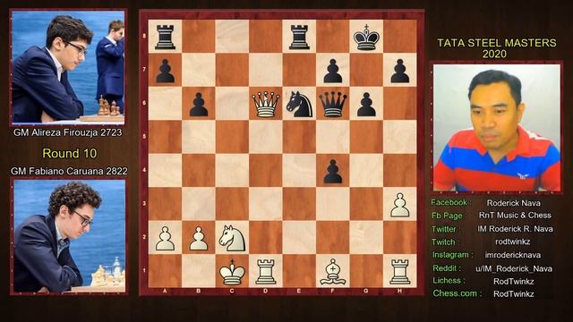 MAKUNAT SANA PERO GUMULO || Caruana,Fabiano (2822) - Firouzja,Alireza (2723) || 82nd Tata 20 #137 смотреть онлайн