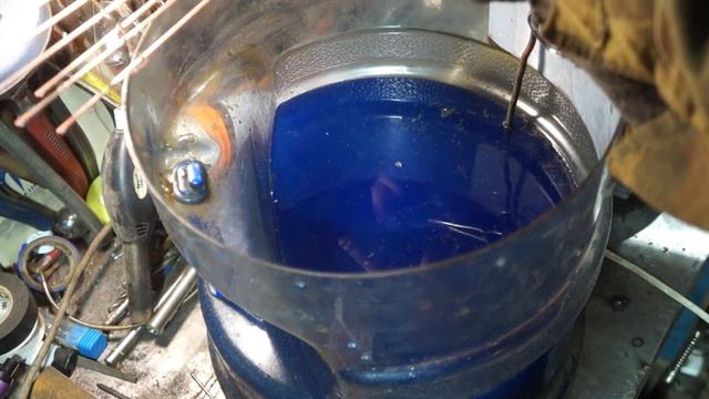 Дешёвый присадок для аргона, пробую обмеднить электроды. смотреть онлайн