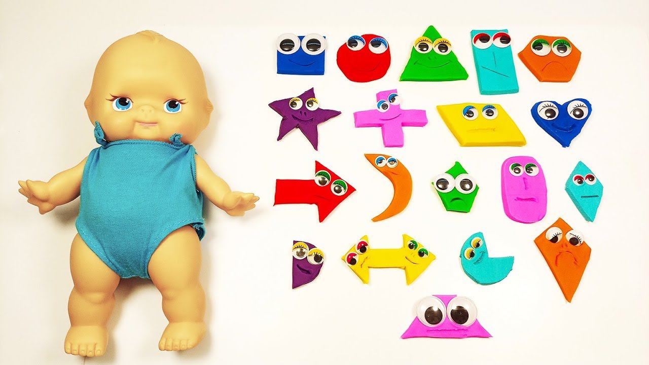 Learn Shapes with PLAY-DOH смотреть онлайн