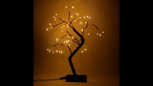 Фигура световая "Клён ветвистый" 40 см с, 54 лампы LED, USB питание, DC вход, Теплый белый. Мерцани смотреть онлайн