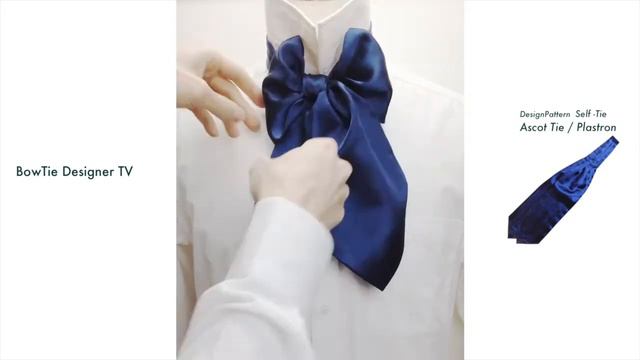 How to tie an Ascot tie cravat 6.Floppy bow knot, Drop bow knot смотреть онлайн
