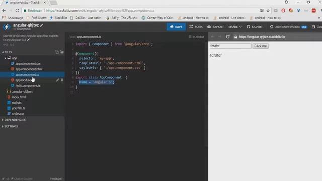 Angular 5 - NgModel - Tutorial смотреть онлайн