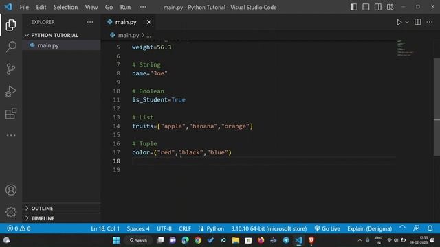 Data Types and Variables in Python | Python Series Video - 2 смотреть онлайн