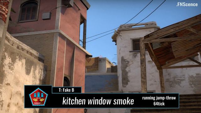 Fake smokes on MIRAGE | CS afap смотреть онлайн