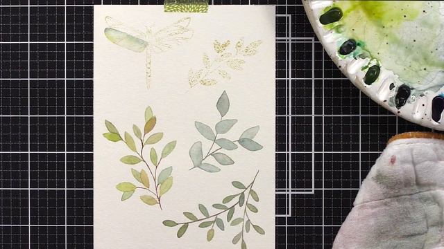 Watercoloured Dragonfly смотреть онлайн