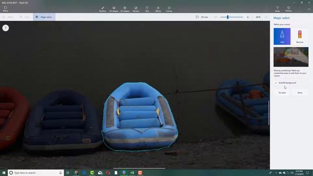 Paint 3D Tutorial - Lesson 11 - Magic Select in Picture смотреть онлайн
