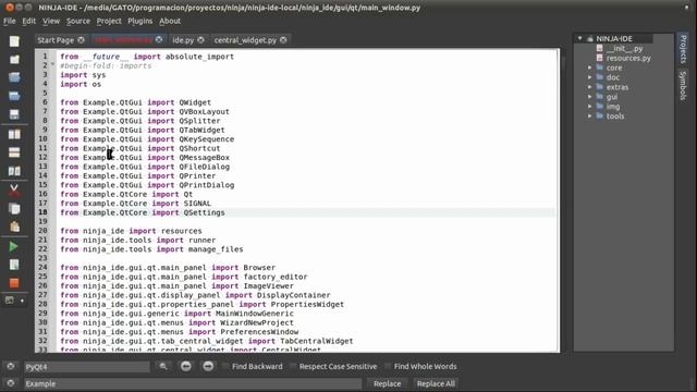 NINJA-IDE 1.0 Screencast смотреть онлайн