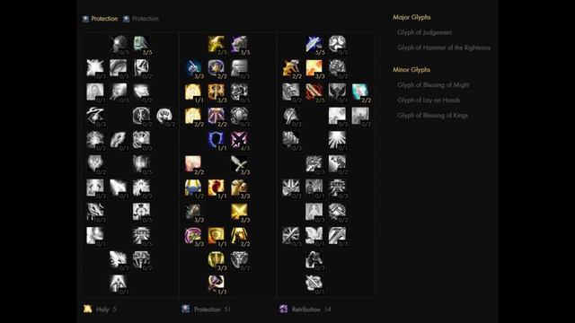 WoW Warmane 3.3.5a - 79 Prot Pala PVP Build