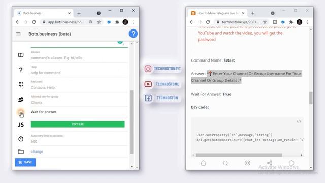 How to Make Advance Telegram real-time Subscriber checker Telegram Bot In Bots.business смотреть онлайн