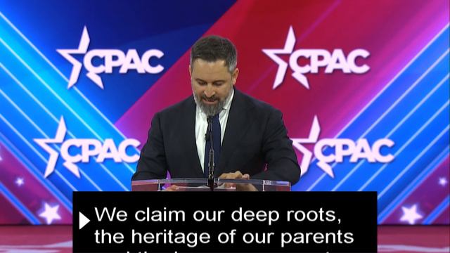 Discurso completo de Santiago Abascal en la CPAC en Washington смотреть онлайн