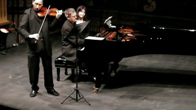 Mendelssohn Violin Sonata in F - Carmine Lauri, violin / Simon Hester, piano - Malta 2009 смотреть онлайн