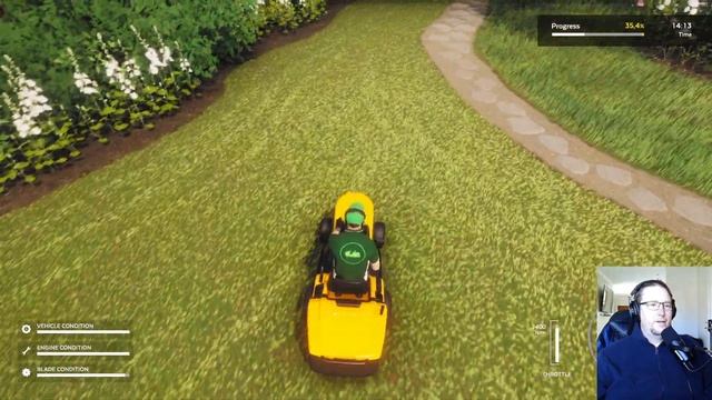 Lawn Mowing Simulator 2021 - Part 2 - Fixing the Controller and Completing the Demo смотреть онлайн
